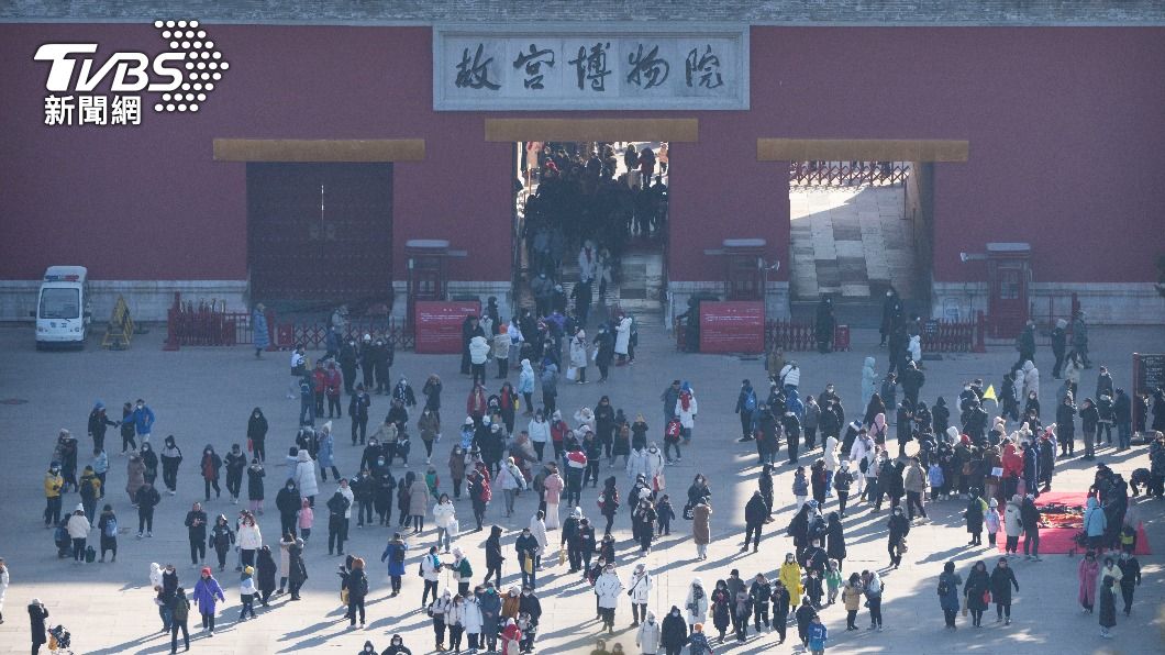 中國五一假期首日故宮等熱門景點門票已售罄。（圖／達志影像美聯社）