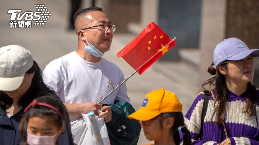 中國五一長假各地人滿為患。（圖／達志影像美聯社）