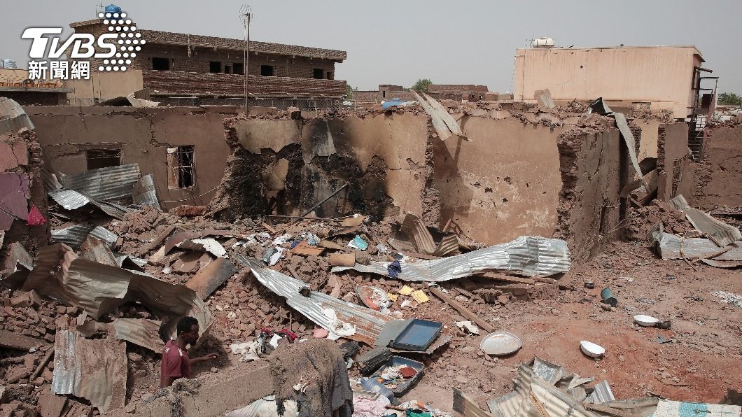 蘇丹交戰雙方延長停火72小時，但激戰持續。（圖／達志影像美聯社）
