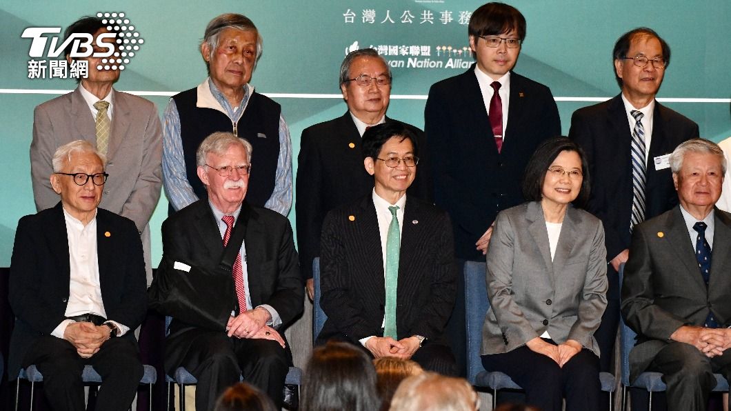 總統蔡英文晚間出席「台灣人公共事務會（FAPA）40週年慶祝晚會」。（圖／胡瑞麒攝）