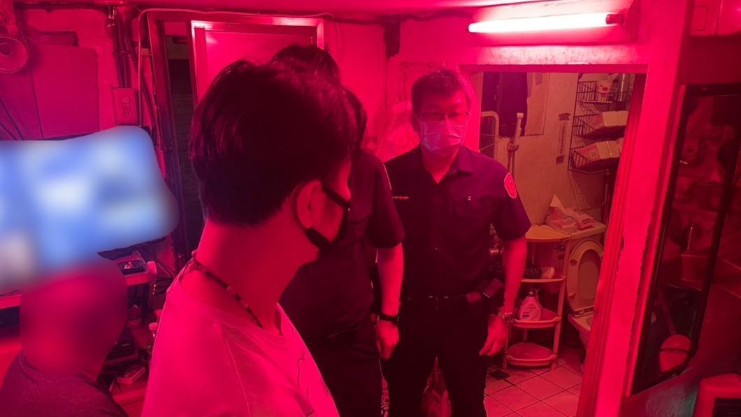 基隆市警方昨日1號晚間，前往基隆市龍安街一帶，查獲４名年輕的「泰國籍」女子從事色情行業。（圖／基隆市警察局提供）