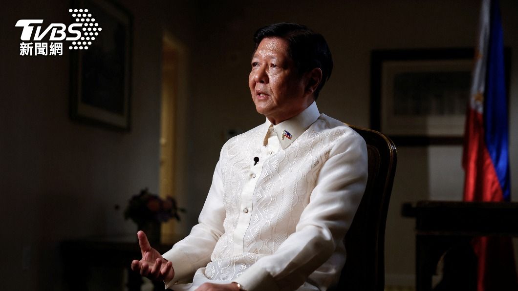 菲律賓總統小馬可仕。（圖／達志影像路透社）
