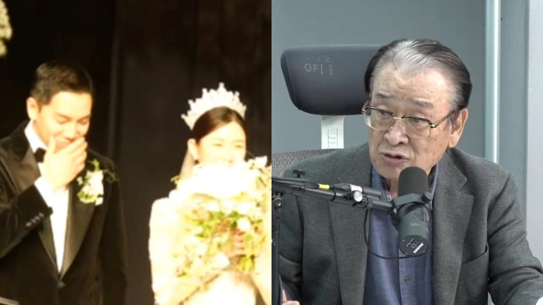「國民爺爺」李順載（左）說明了為何在婚禮上給李昇基房事建議。（圖／翻攝自ohjoongseok、maebulshow YouTube）