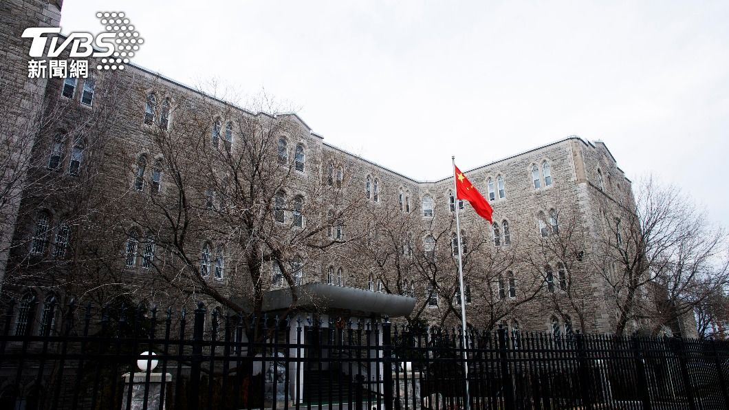 圖為中國駐加拿大使館。（示意圖／shutterstock 達志影像）