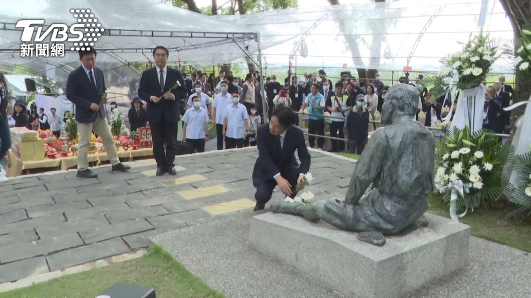 Vice President Lai honors Yoichi Hatta at memorial in Tainan