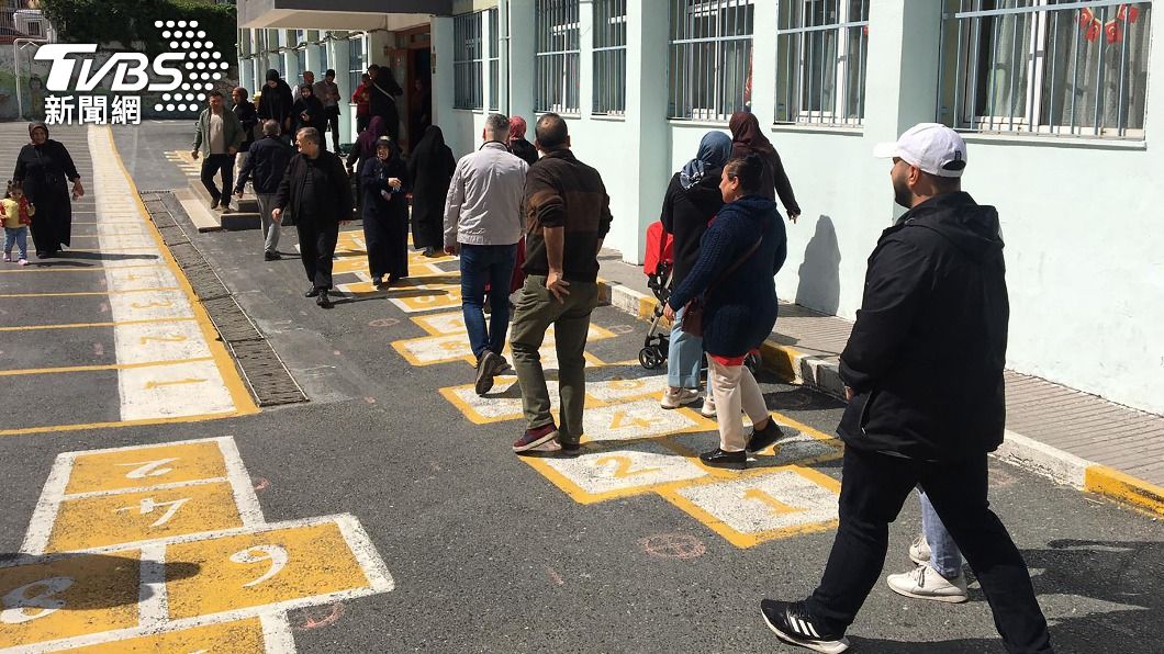 土耳其大選延長賽艾爾段守住鐵票區。（圖／中央社）