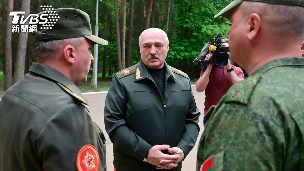 白俄羅斯總統下令部隊提高警戒。（圖／達志影像美聯社）