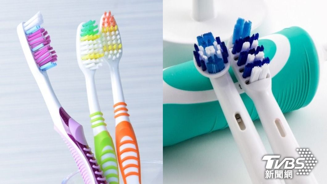 傳統牙刷或電動牙刷都有很多人使用。（示意圖／shutterstock達志影像）