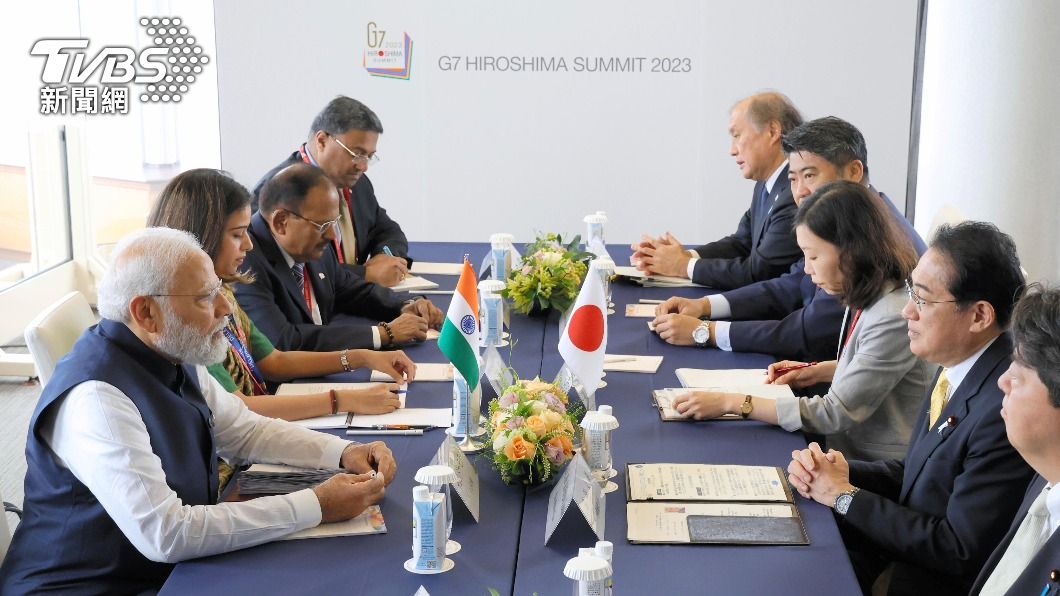 G7領袖高峰會在廣島舉行。（圖／達志影像美聯社）