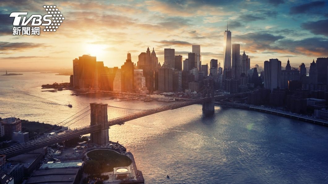 美國紐約被發現有逐年下沉的情況。（示意圖／Shutterstock達志影像）