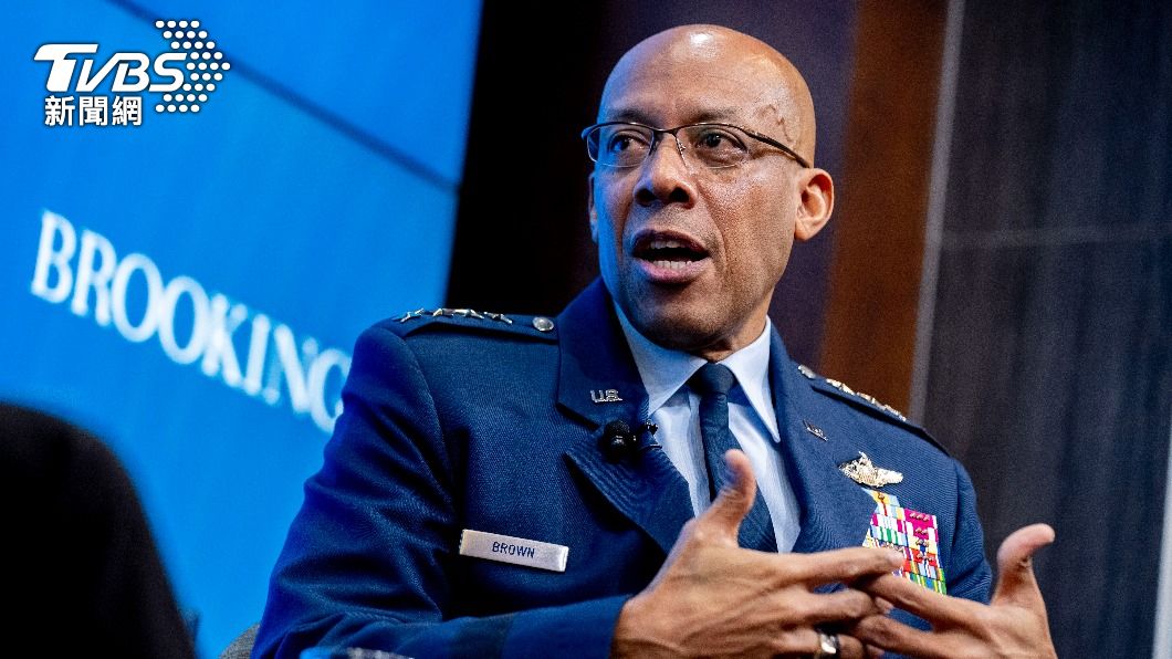 拜登提名非裔空軍上將布朗接任參謀首長聯席會議主席。（圖／達志影像美聯社）