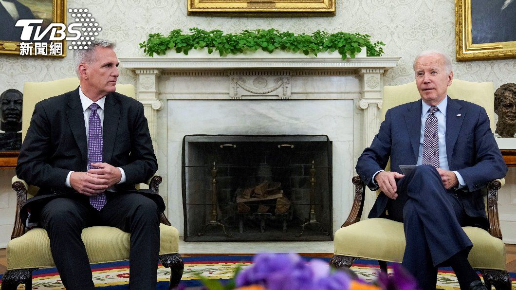 美國總統拜登和眾議院議長麥卡錫。（照片來源：AP）