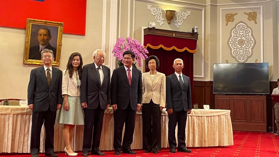 總統府秘書長林佳龍今（30日）下午公布4位大法官被提名人名單。（圖/吳紹瑜攝）