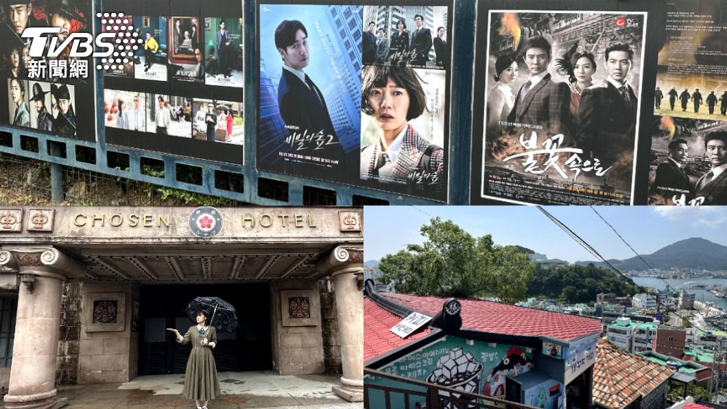 陜川映像公園和東崖壁畫村，都是熱門的韓劇拍攝地。（圖／蘇憶歡攝）