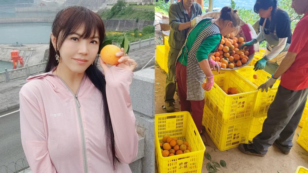 劉樂妍被網友質疑賣過期水果。（圖／翻攝自劉樂妍微博）