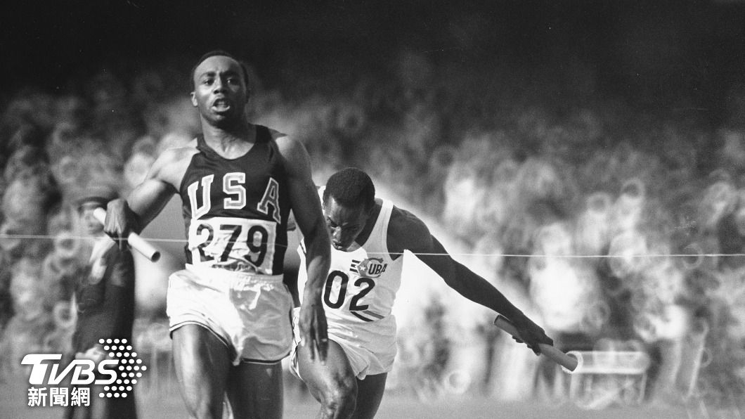 美國短跑好手海恩斯，1968年墨西哥奧運在百米項目，跑出9秒95、首次打破人類10秒障礙。（圖／達志影像美聯社）