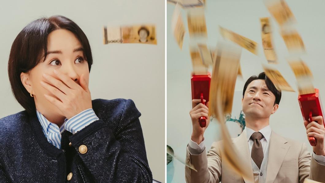 韓劇《車貞淑醫生》中老公對車貞淑超小氣，為了討好才撒幣。（圖／翻攝JTBC Drama FB）