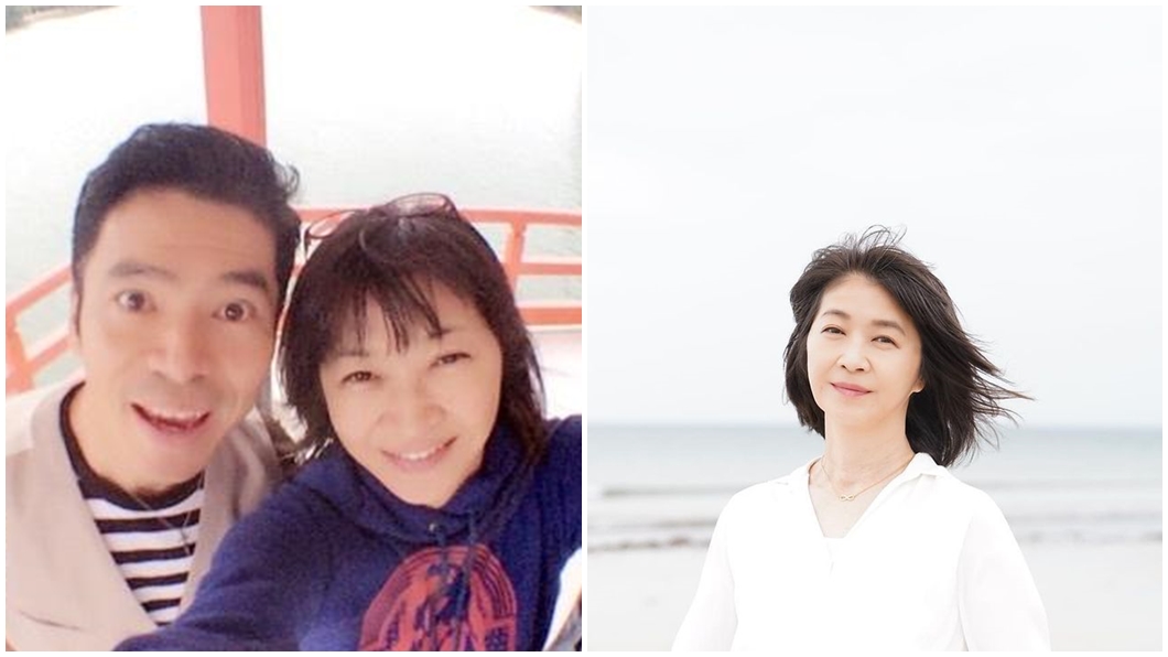 女星田中美佐子與老公日本諧星深澤邦之宣布離婚。（圖／翻攝推特、田中美佐子IG）