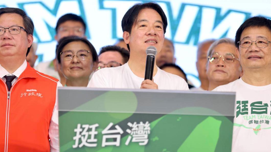民進黨總統參選人賴清德今（10日）出席「桃園市信賴台灣之友會成立大會」。（圖/賴清德競辦提供）
