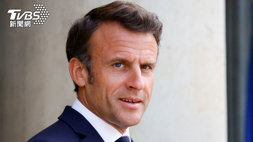 法國總統馬克宏表示，他將會見特斯拉執行長馬斯克。（圖／達志影像路透社）