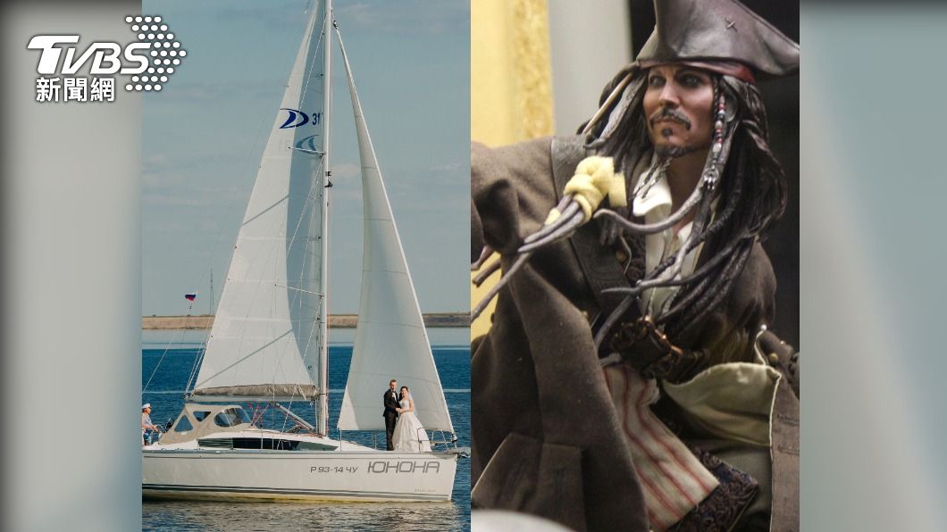 國外一名新娘的哥哥扮成《神鬼奇航》海盜出席婚禮。（示意圖／shutterstock 達志影像）