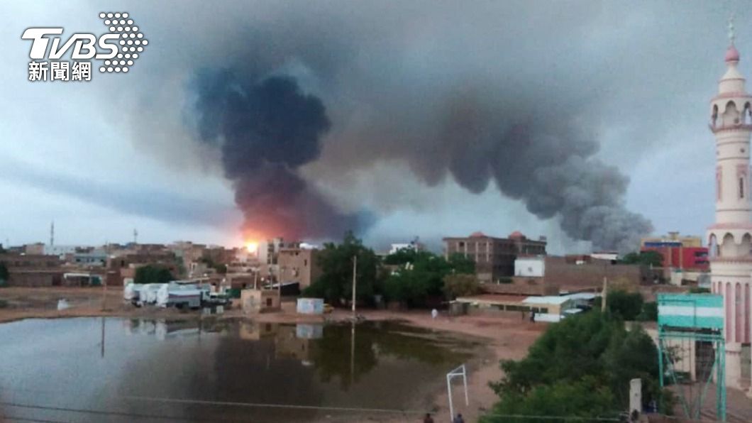 蘇丹戰火連天，已經累積萬人傷亡。（圖／達志影像美聯社）