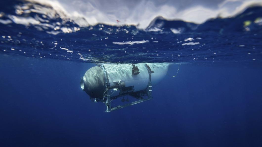 鐵達尼號觀光潛艇「泰坦」失蹤至今逾12小時。（圖／翻攝自OceanGate Expeditions官網）