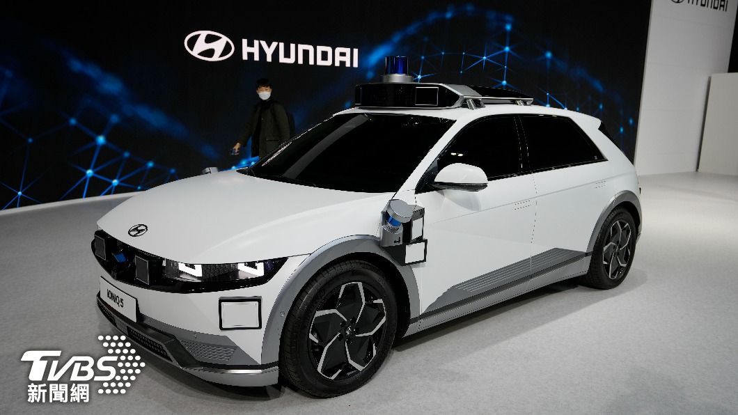 南韓現代汽車最新純電動車「Ioniq 5」即將上市。（圖／達志影像美聯社）