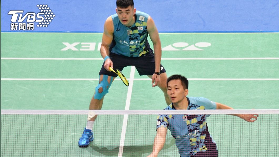 王齊麟（圖左）、李洋（圖右）在日本公開賽奪冠。圖為台北羽球公開賽畫面。（圖／胡瑞麒攝）