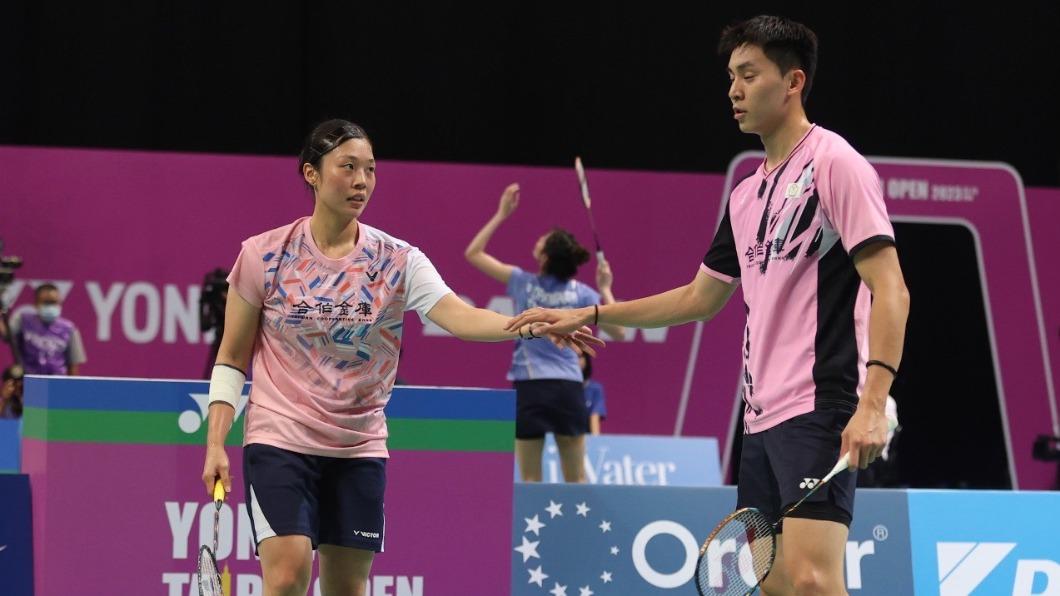 台北羽球公開賽混雙台灣好手林筱閔和邱相榤。（圖／大會提供）