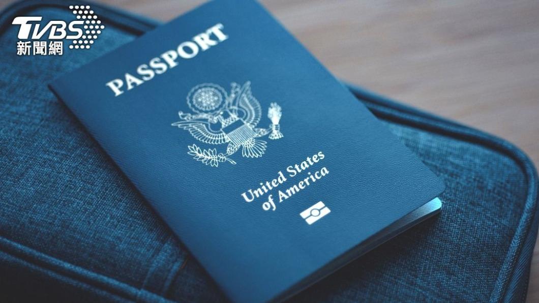 美國護照。（示意圖／shutterstock達志影像）