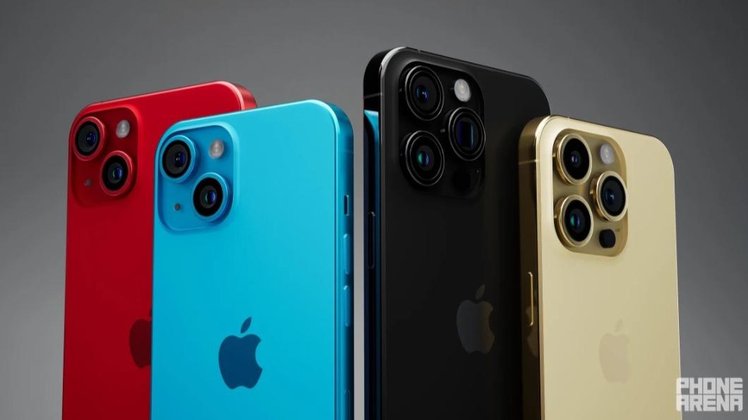 蘋果將在9月發表iPhone 15。（示意圖／翻攝自Phonearena官網）