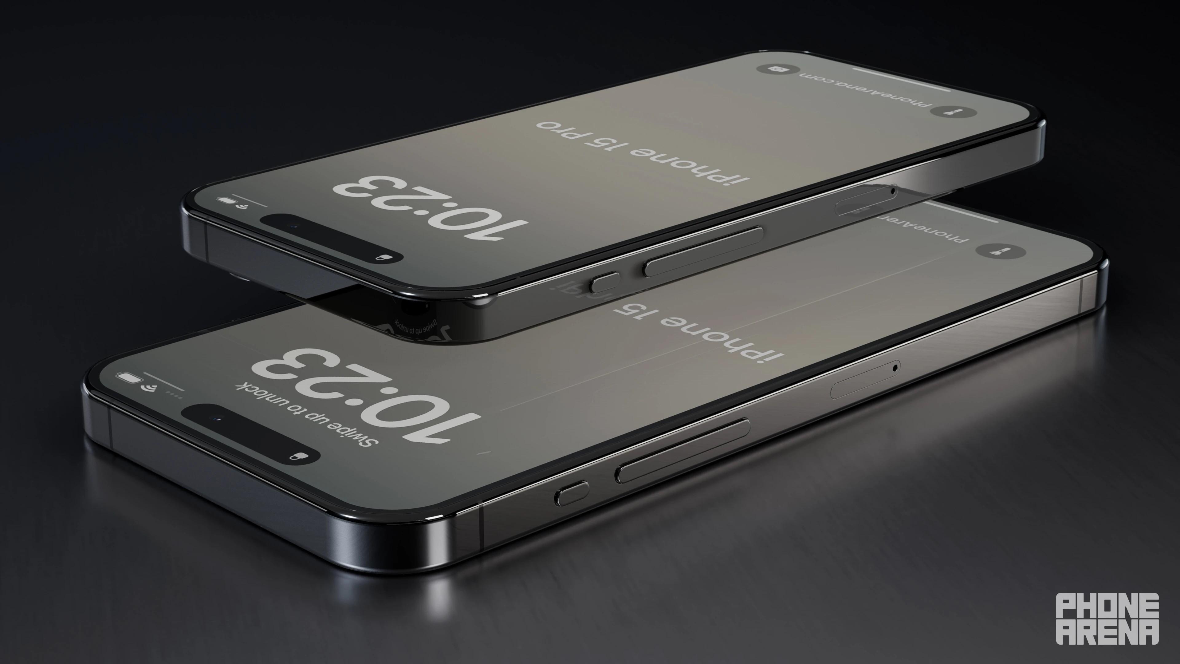 iPhone 15 Pro系列傳將改用鈦金屬邊框。（示意圖／翻攝自Phonearena官網）