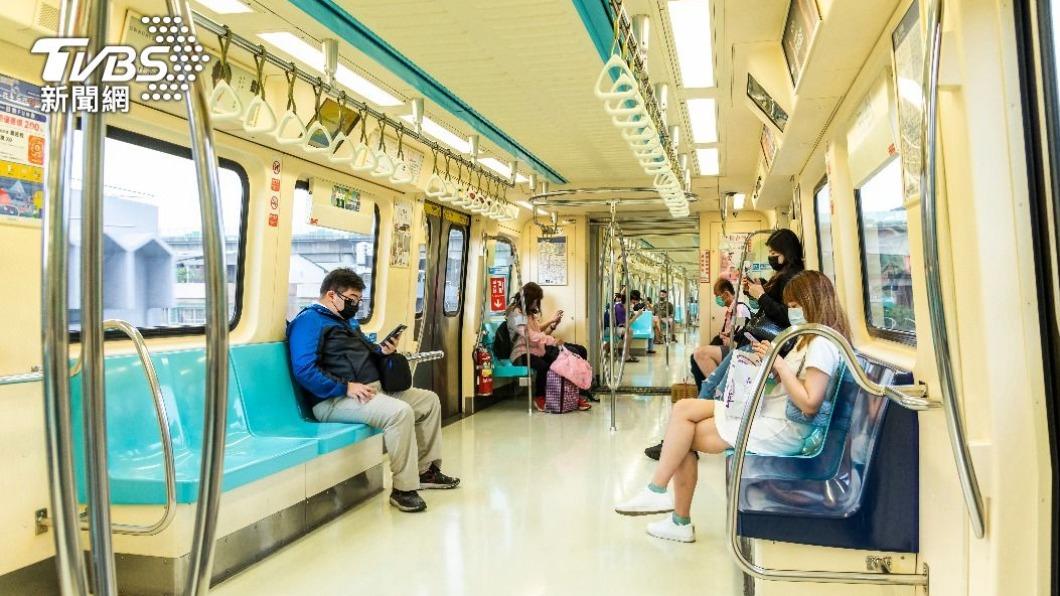 台北捷運列車空調設定成夏日模式。（示意圖／shutterstock達志影像） 