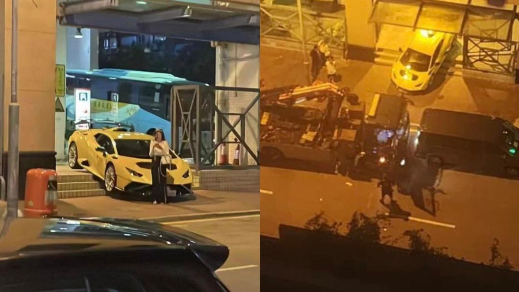 香港發生一起離奇車禍意外。（圖／翻攝自車cam L香港群組臉書）