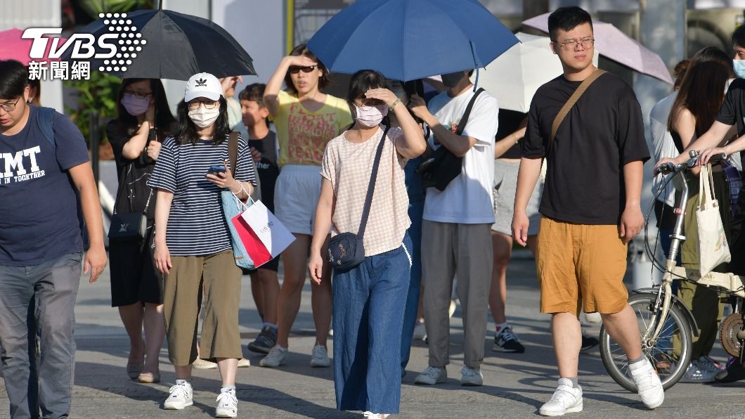 台灣歷史紀錄將打破？氣象局：入夏最大規模高溫來了。（圖／胡瑞麒攝）