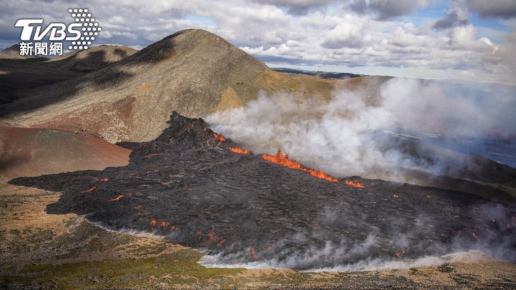 法格拉達爾火山去年8月曾經噴發。（圖／達志影像美聯社）
