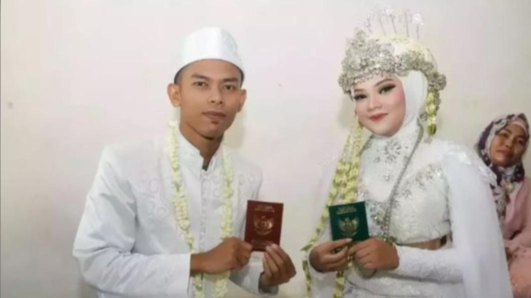 印尼一對新人才結婚一天，妻子「出門買炸雞」，離奇失蹤。（圖 / 翻攝自Tiktok）