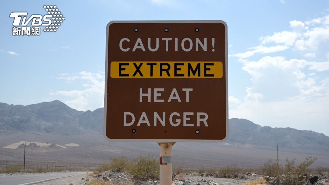 美國加州「死亡谷」國家公園以高溫乾燥的氣候聞名。（圖／達志影像路透社）