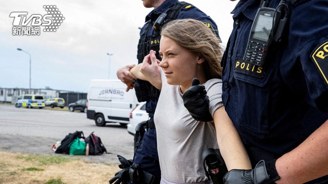 瑞典「環保少女」童貝里近日遭瑞典檢方正式起訴。（圖/達志影像路透社）