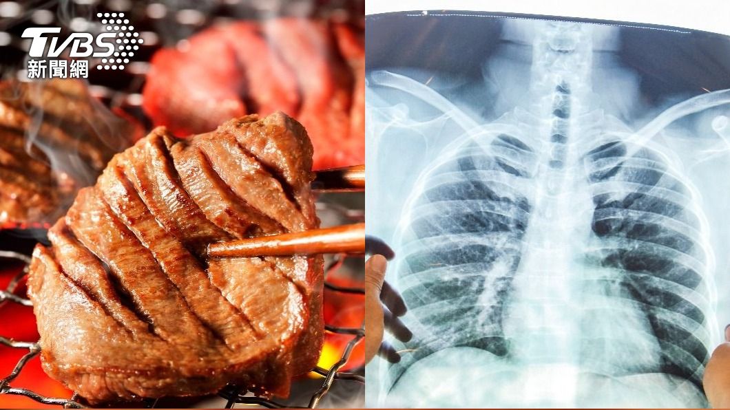 陳怡婷指出，應少吃燒烤食物避免肺癌。（示意圖／shutterstock達志影像）