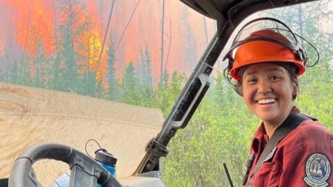 加拿大傳出女消防員蓋兒殉職。（圖／翻攝自Twitter）
