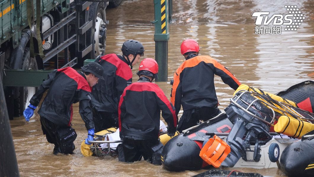 南韓暴雨成災釀40死9失蹤 總統尹錫悅指責地方官員失職│洪水│tvbs新聞網 4797