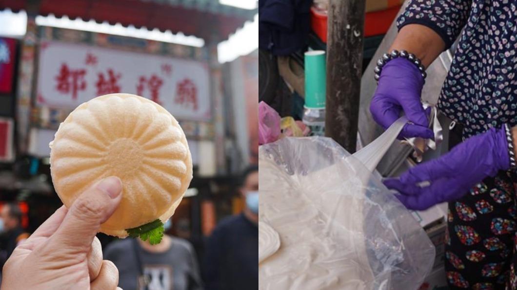 新竹城隍廟附近有間賣古早味麥芽餅60年的老店。（圖／NANA媽四處趴趴走美食日記提供）