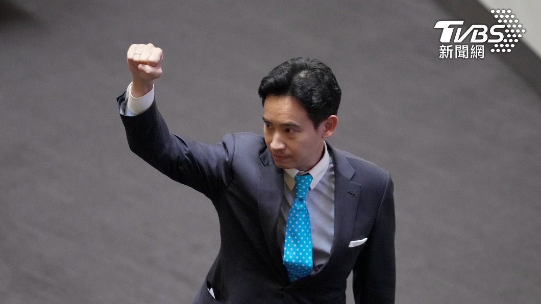 泰國前進黨黨魁皮塔在國會總理選舉中失利。（圖／達志影像美聯社）