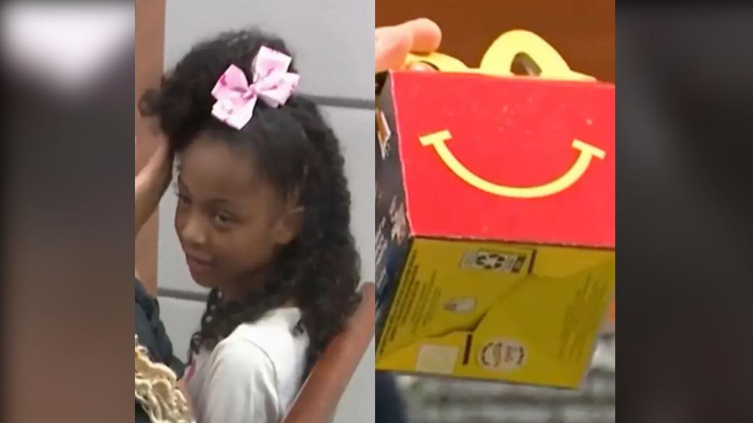 女童卡拉巴洛（Olivia Caraballo）2019年遭麥當勞快樂兒童餐雞塊燙傷。（圖／翻攝自《紐約郵報》）