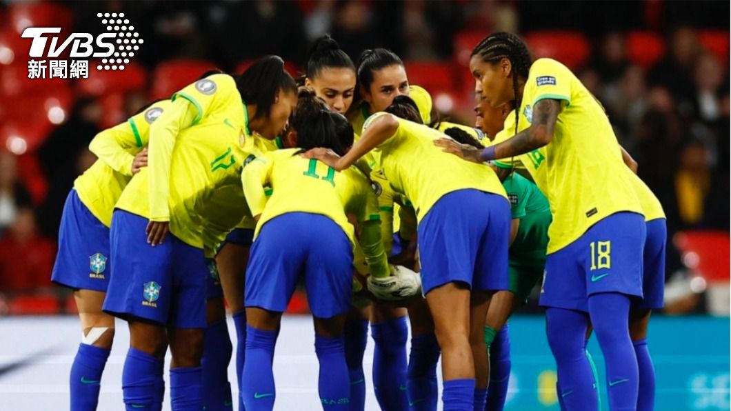 巴西足球實力排名世界第8，世界盃奪冠前景不樂觀。 （圖／達志影像路透社）