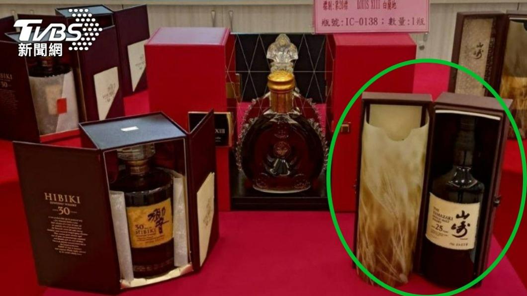 有民眾質疑士林分署拍賣會的25年「山崎威士忌」是假酒。（圖／TVBS資料照片）