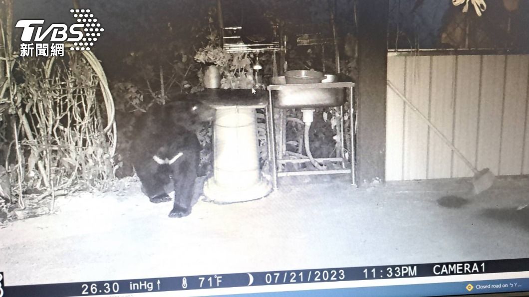 養蜂箱疑似遭黑熊破壞。（圖／南投林管處提供）