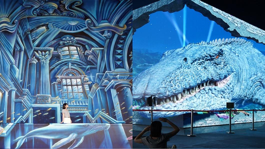 高雄「0元室內景點」有全台最大3D立體彩繪牆。（圖／阿捷的打飯班提供）
